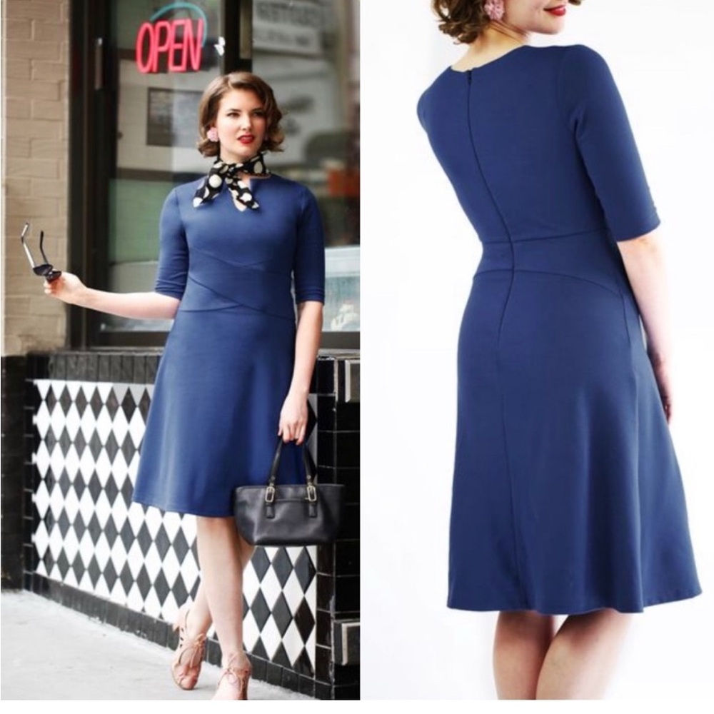 Elegant Blue Dress